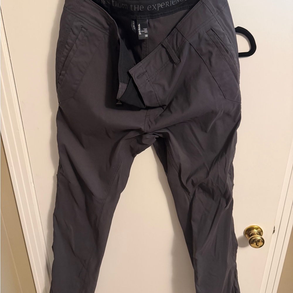 Men's Gray Prana technical pants